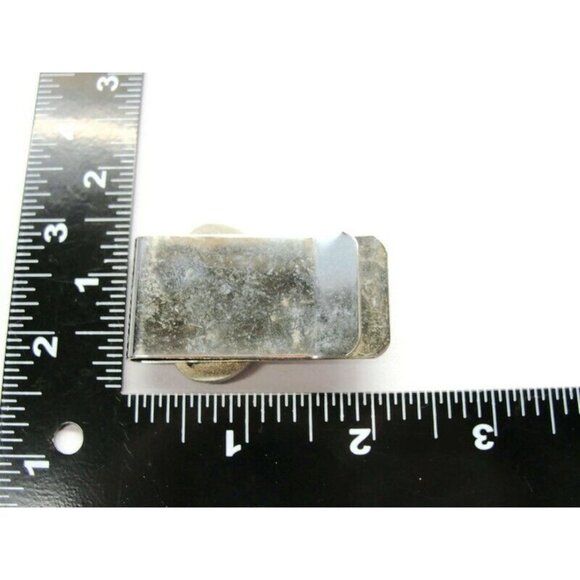 Tennis Money Clip Stainless Steel Racquets Tennis Ball  Cash ID Holder - Picture 5 of 6